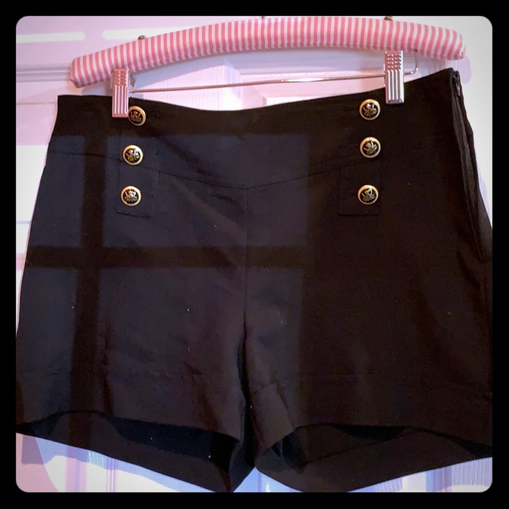 Dynamite High Waisted Black Shorts